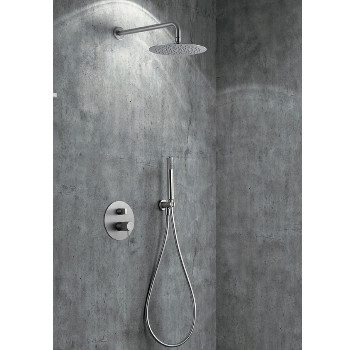 Conjunto de ducha serie Line monomando empotrado - Maison de Luxe