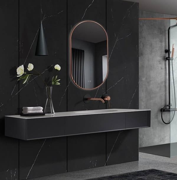 Espejo de baño Tokyo 90x50 cm de Ledimex retroiluminado y antivaho - Maison  de Luxe